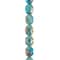 12 Packs: 11 ct. (132 total) Aqua Faceted Glass Oval Beads, 15.5mm by Bead Landing™